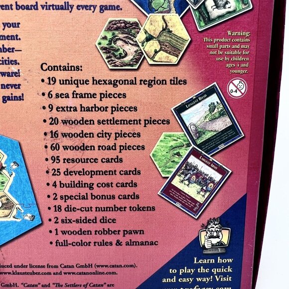 Settlers of Catan Mayfair 3061 Klaus Teuber Complete - Picture 3 of 10